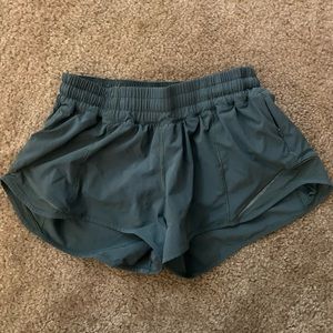 Lululemon size 6 regular athletic shorts. Amazing condition worn once.
